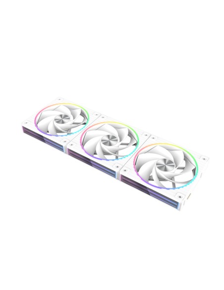 ZM-DF120R A3 Placa base Ventilador 12,4 cm Blanco 1 pieza(s)
