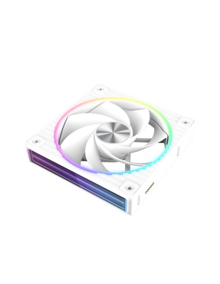 ZM-DF120R Placa base Ventilador 12,4 cm Blanco 1 pieza(s)
