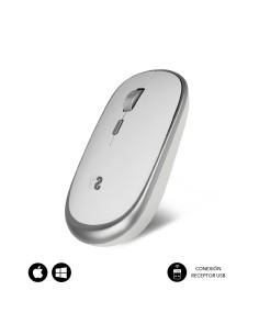 Ratón Inalámbrico Mini Wireless Mini Mouse Silver