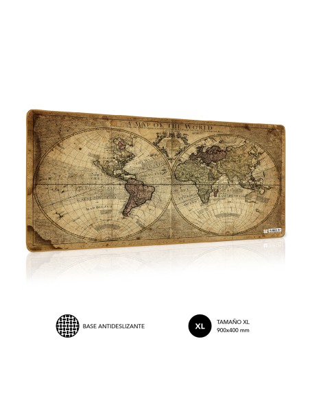Alfombrilla Ratón Vintage World XL Mouse Pad 900x400x3 Alfombrilla Ratón Vintage World XL Mouse Pad 900x400x3