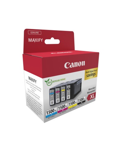 9182B010 cartucho de tinta 4 pieza(s) Original Alto rendimiento (XL) Negro, Cian, Magenta, Amarillo