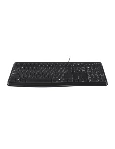 K120 Corded Keyboard teclado USB QWERTY Español Negro 2