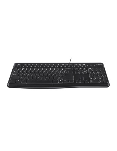 K120 Corded Keyboard teclado USB QWERTY Español Negro
