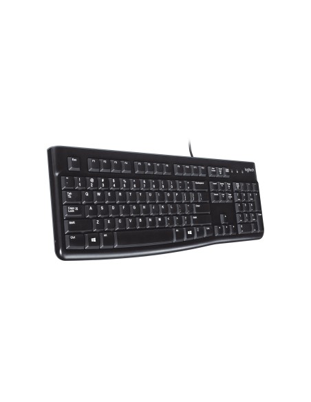 K120 Corded Keyboard teclado USB QWERTY Español Negro K120 Corded Keyboard teclado USB QWERTY Español Negro