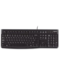 Keyboard K120 for Business teclado USB QWERTY Español Negro