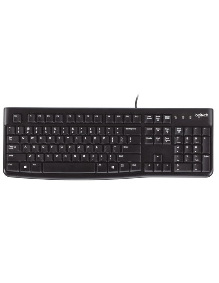 Keyboard K120 for Business teclado USB QWERTY Español Negro Keyboard K120 for Business teclado USB QWERTY Español Negro