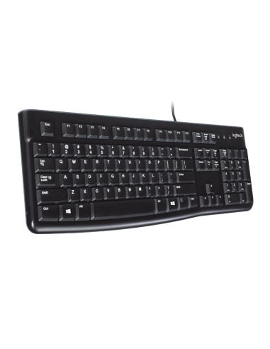 Keyboard K120 for Business teclado USB QWERTY Español Negro