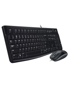 Desktop MK120 teclado Ratón incluido USB QWERTY Español Negro 2