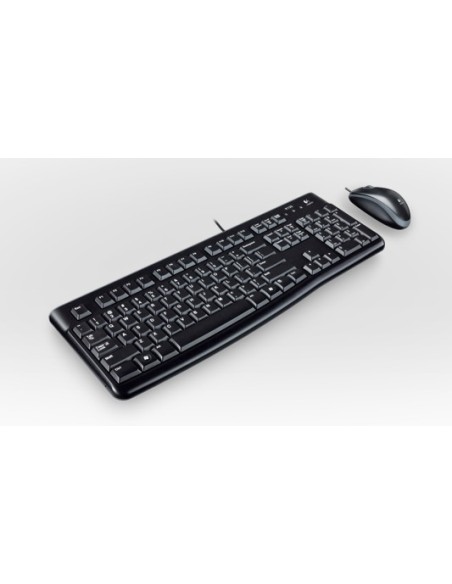 Desktop MK120 teclado Ratón incluido USB QWERTY Español Negro Desktop MK120 teclado Ratón incluido USB QWERTY Español Negro