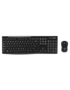 Wireless Combo MK270 teclado Ratón incluido USB QWERTY Español Negro 2