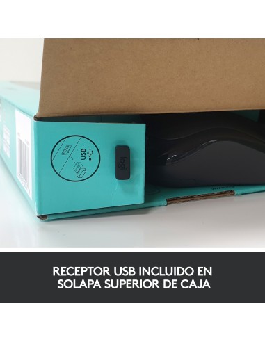 Wireless Combo MK270 teclado Ratón incluido USB QWERTY Español Negro