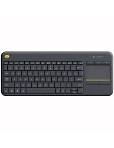 K400 Plus Tv teclado RF inalámbrico QWERTY Español Negro