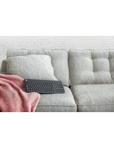 K400 Plus Tv teclado RF inalámbrico QWERTY Español Negro 2