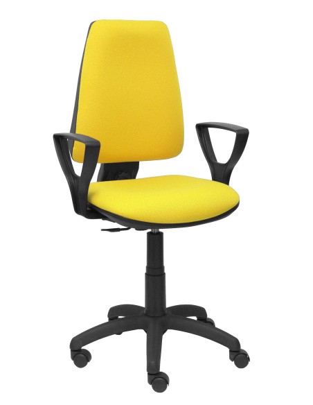 Silla Elche CP bali amarillo brazos fijos