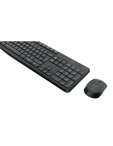 MK235 teclado Ratón incluido USB QWERTY Español Gris MK235 teclado Ratón incluido USB QWERTY Español Gris