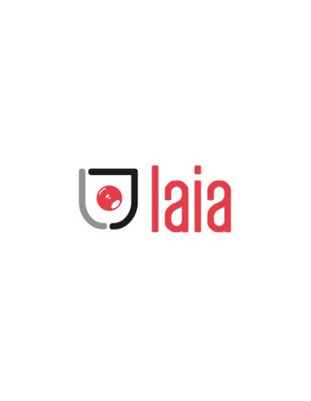 LAIA SOPORTE UNIVERSAL DE PARED DE HIERRO NEGRO GALVANIZADO (SWM)