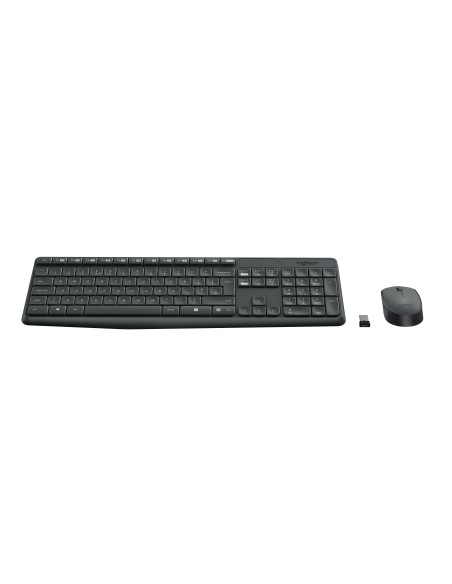 MK235 teclado Ratón incluido USB QWERTY Español Gris MK235 teclado Ratón incluido USB QWERTY Español Gris
