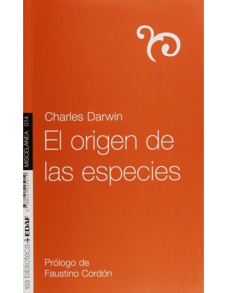 ORIGEN DE LAS ESPECIES EL