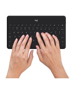 Keys-To-Go Negro Bluetooth AZERTY Francés 2