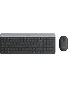 MK470 teclado Ratón incluido RF inalámbrico QWERTY Español Grafito
