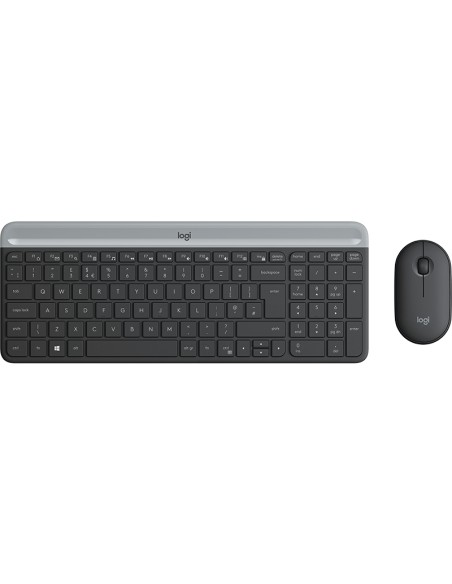 MK470 teclado Ratón incluido RF inalámbrico QWERTY Español Grafito MK470 teclado Ratón incluido RF inalámbrico QWERTY Español Grafito
