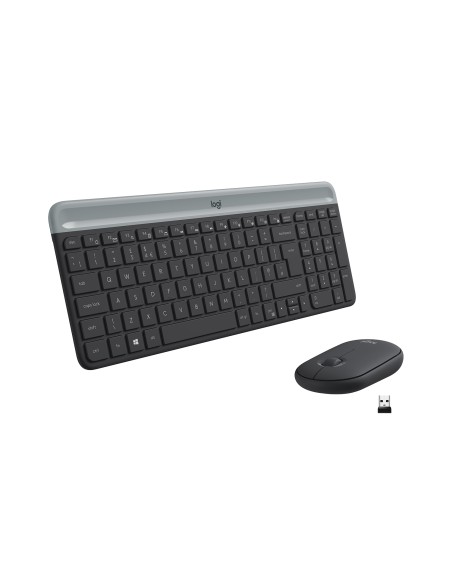 MK470 teclado Ratón incluido RF inalámbrico QWERTY Español Grafito MK470 teclado Ratón incluido RF inalámbrico QWERTY Español Grafito