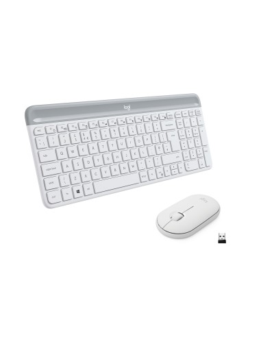 MK470 teclado Ratón incluido RF inalámbrico Español Blanco
