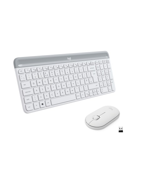 MK470 teclado Ratón incluido RF inalámbrico Español Blanco MK470 teclado Ratón incluido RF inalámbrico Español Blanco