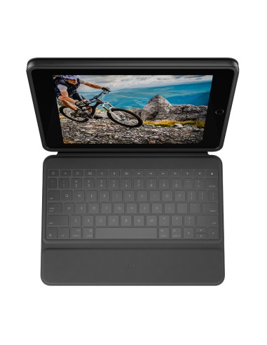 Rugged Folio Grafito Smart Connector QWERTY Español