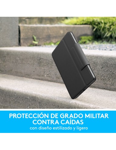 Rugged Folio Grafito Smart Connector QWERTY Español
