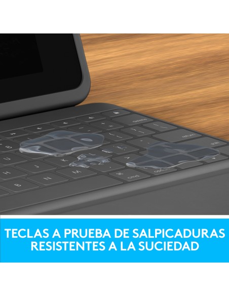 Rugged Folio Grafito Smart Connector QWERTY Español Rugged Folio Grafito Smart Connector QWERTY Español