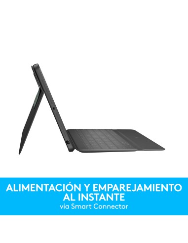 Rugged Folio Grafito Smart Connector QWERTY Español