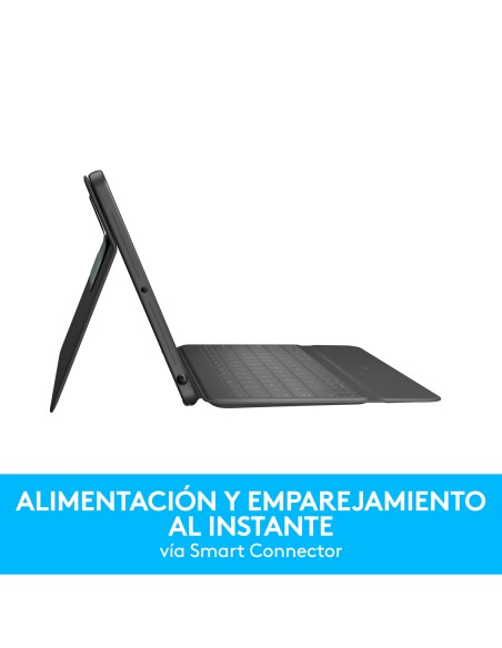 Rugged Folio Grafito Smart Connector QWERTY Español Rugged Folio Grafito Smart Connector QWERTY Español