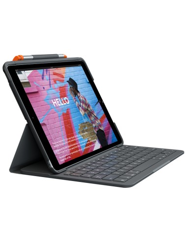 Slim Folio Grafito Bluetooth QWERTY Español
