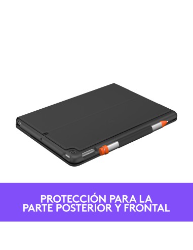 Slim Folio Grafito Bluetooth QWERTY Español