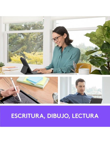 Slim Folio Grafito Bluetooth QWERTY Español Slim Folio Grafito Bluetooth QWERTY Español