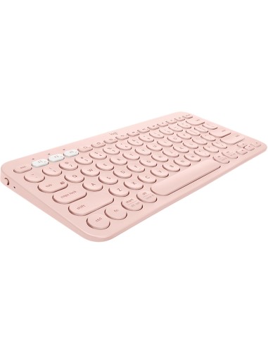 K380 Multi-Device teclado Bluetooth QWERTY Español Rosa