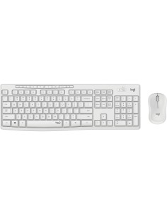 MK295 Silent Wireless Combo teclado Ratón incluido USB QWERTY Español Blanco