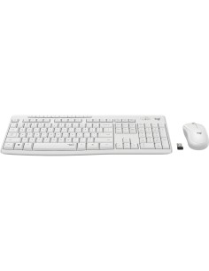 MK295 Silent Wireless Combo teclado Ratón incluido USB QWERTY Español Blanco 2