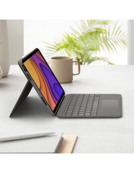 Folio Touch Gris Smart Connector QWERTY Español