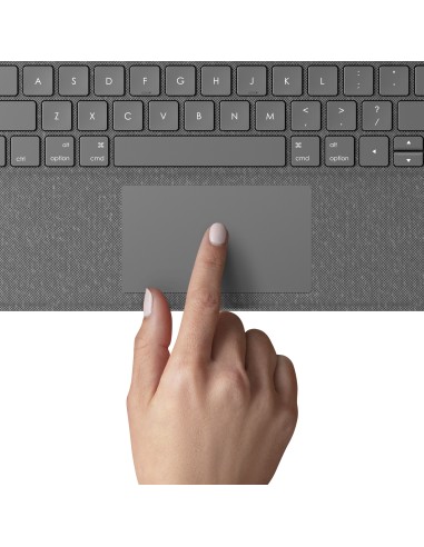Folio Touch Gris Smart Connector QWERTY Español