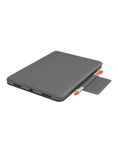 Folio Touch Gris Smart Connector QWERTY Español