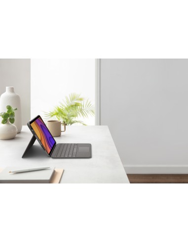 Folio Touch Gris Smart Connector QWERTY Español