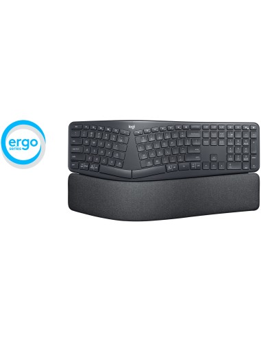 Ergo K860 teclado RF Wireless + Bluetooth Español Grafito