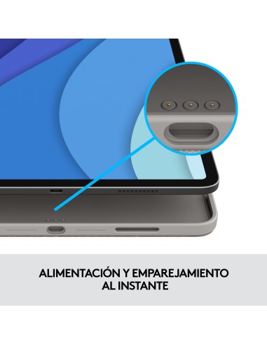 Combo Touch Gris Smart Connector QWERTY Español