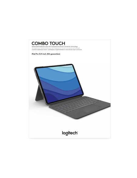 Combo Touch Gris Smart Connector QWERTY Español Combo Touch Gris Smart Connector QWERTY Español