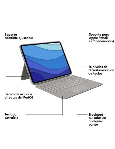 Combo Touch Arena Smart Connector QWERTY Español