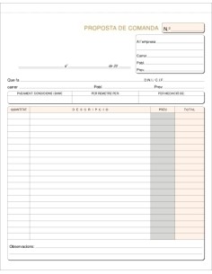 TALON. CAT. PEDIDOS HOLANDESA DUPLI LOAN