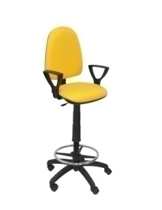 TABURETE PIQUERAS AYNA C/BRAZOS AMARILLO