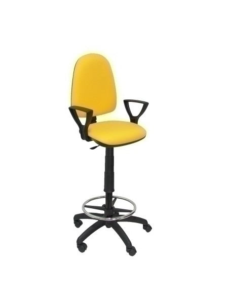 TABURETE PIQUERAS AYNA C/BRAZOS AMARILLO